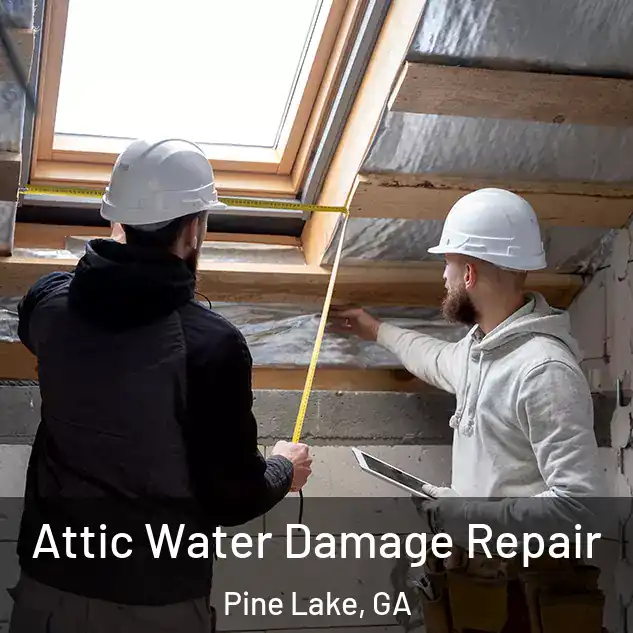  Attic Water Damage Repair Pine Lake, GA