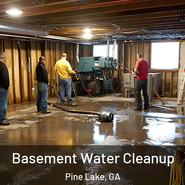  Basement Water Cleanup Pine Lake, GA