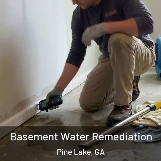  Basement Water Remediation Pine Lake, GA