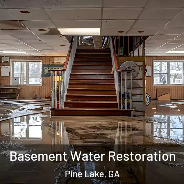  Basement Water Restoration Pine Lake, GA