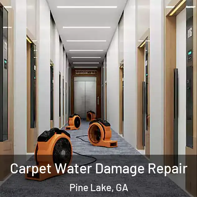  Carpet Water Damage Repair Pine Lake, GA