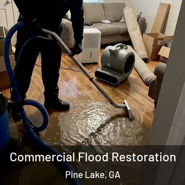  Commercial Flood Restoration Pine Lake, GA