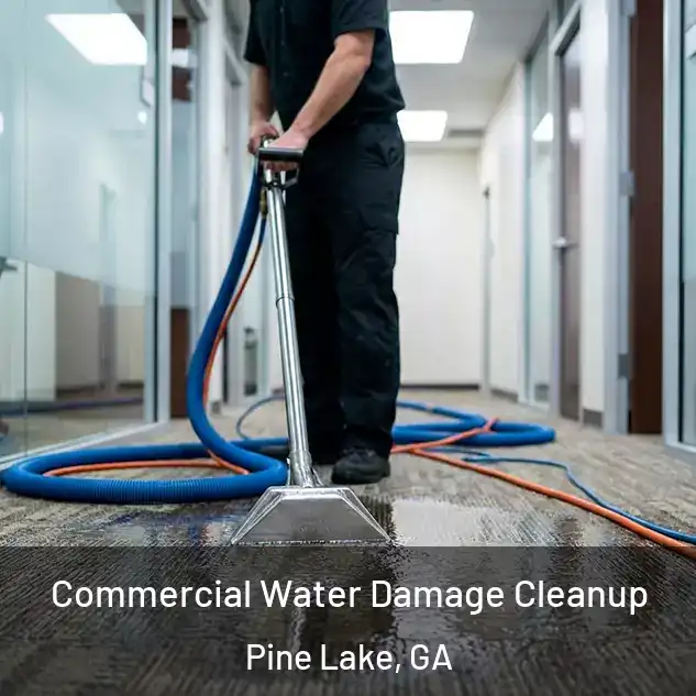  Commercial Water Damage Cleanup Pine Lake, GA