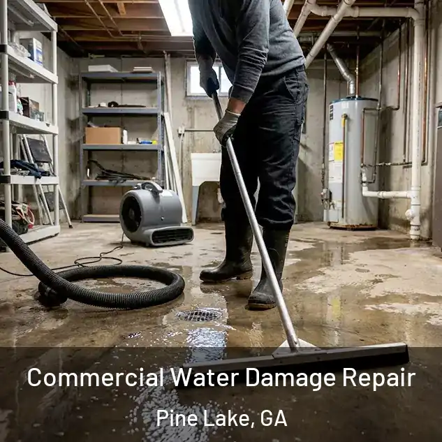  Commercial Water Damage Repair Pine Lake, GA