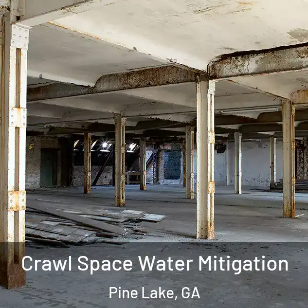  Crawl Space Water Mitigation Pine Lake, GA