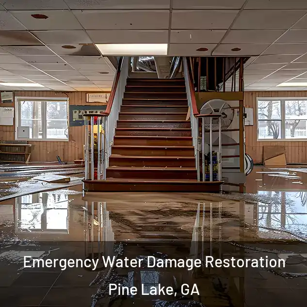  Emergency Water Damage Restoration Pine Lake, GA
