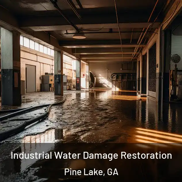  Industrial Water Damage Restoration Pine Lake, GA