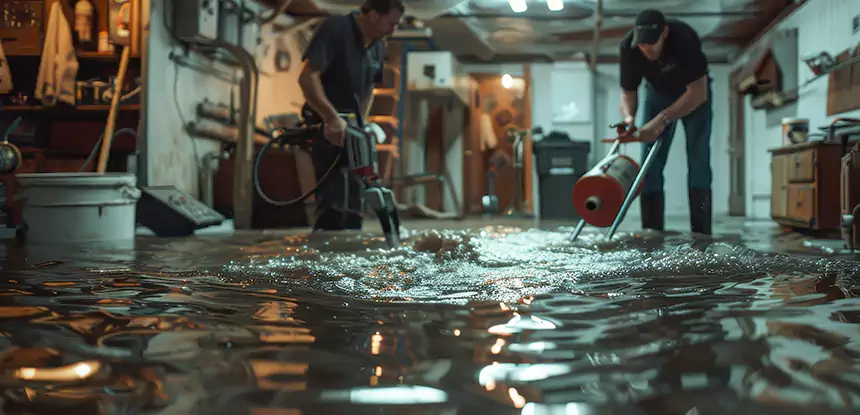 Basement Water Damage Cleanup Pine Lake