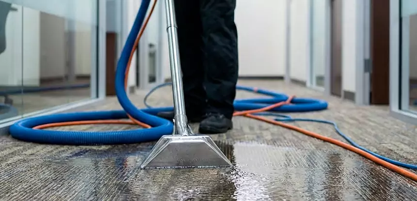 Soaked Carpet Restoration in Pine Lake