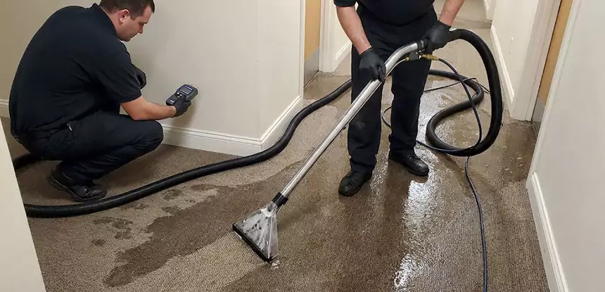 Basement Flooded Carpet Soaked Recovery in Pine Lake