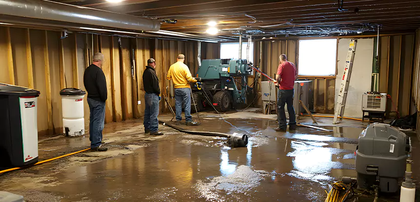 Commercial Water Damage Cleanup in Pine Lake