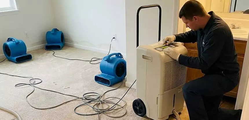 Water Damage Restoration in Pine Lake