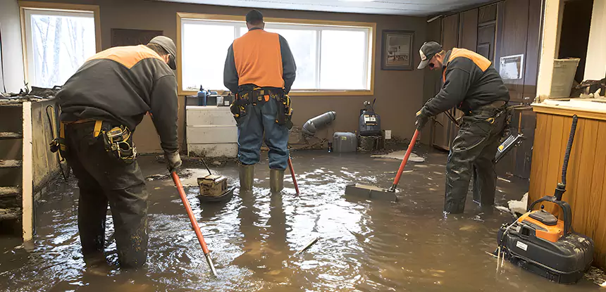 Storm Damage Cleanup in Pine Lake