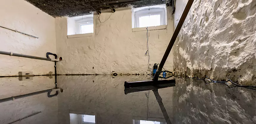 Basement Water Cleanup in Pine Lake