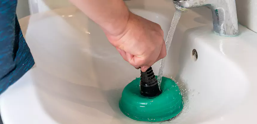 Sink Standing Water Blockage Removal in Pine Lake