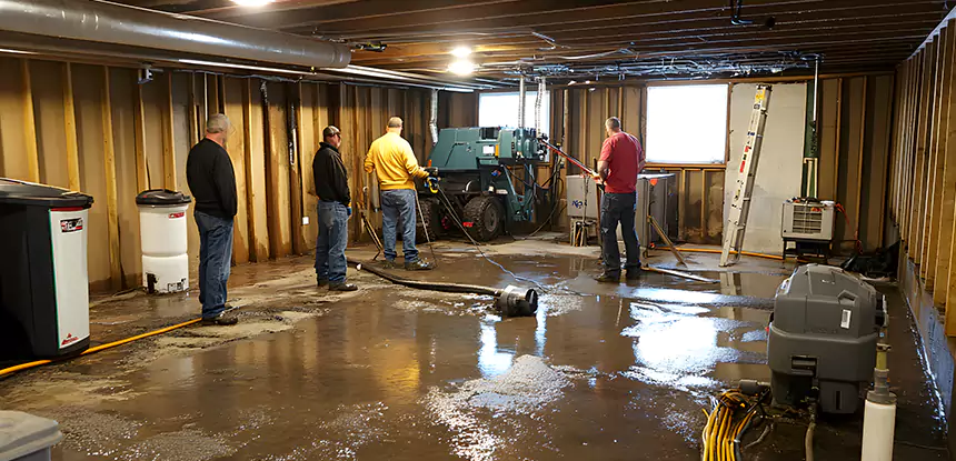 Commercial Flood Damage Remediation in Pine Lake