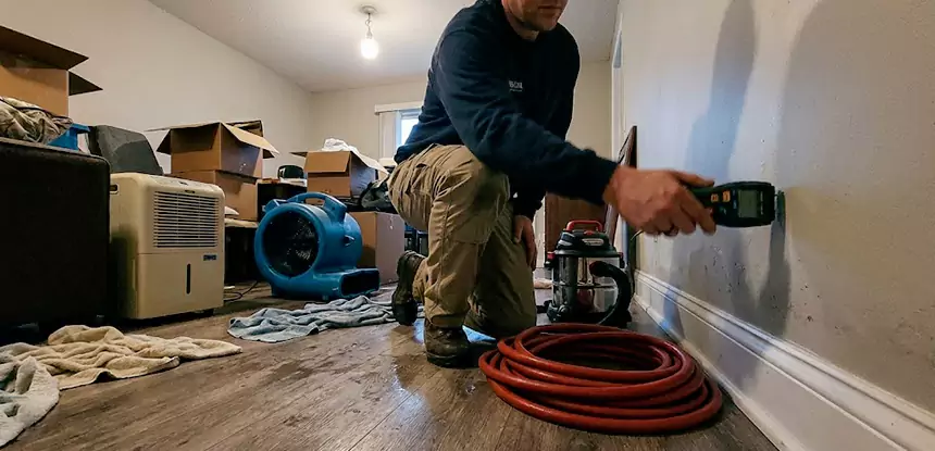 Moisture Damage Evaluation in Pine Lake