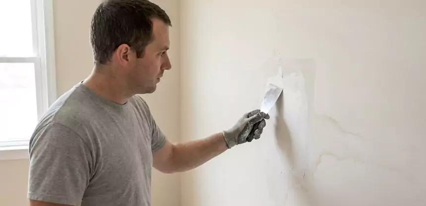Sheetrock Water Damage Repair in Pine Lake