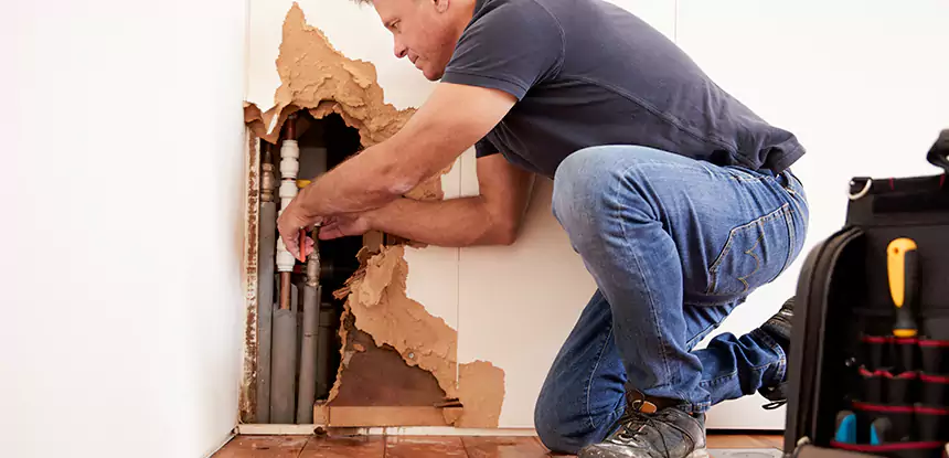 Broken Pipe Water Damage Repair in Pine Lake