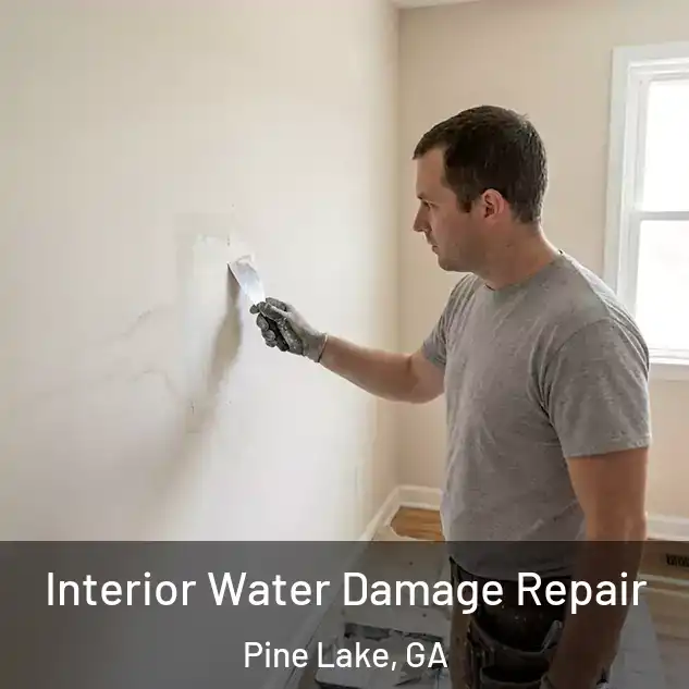  Interior Water Damage Repair Pine Lake, GA