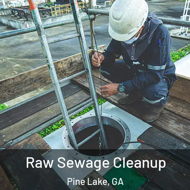  Raw Sewage Cleanup Pine Lake, GA