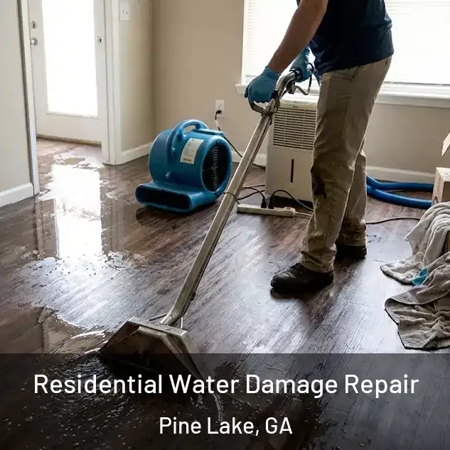 Residential Water Damage Repair Pine Lake, GA