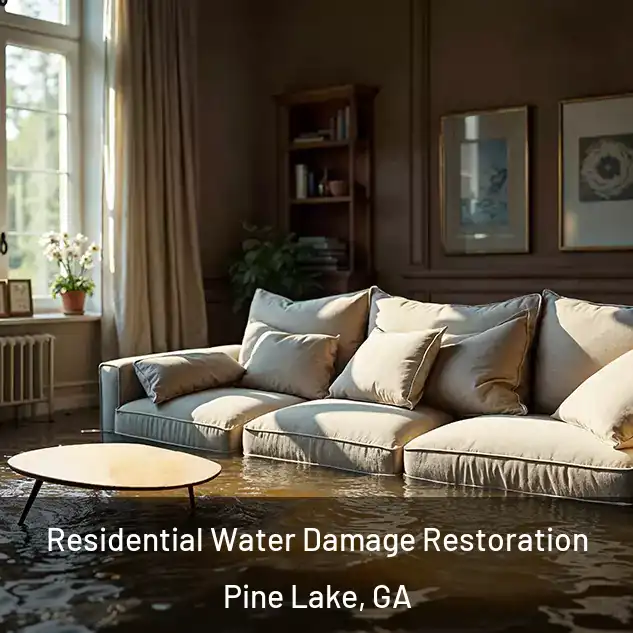 Residential Water Damage Restoration Pine Lake, GA