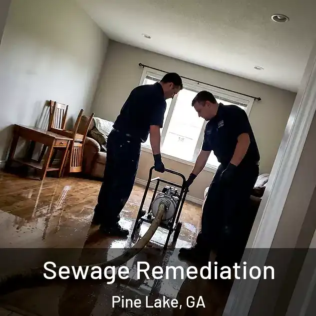  Sewage Remediation Pine Lake, GA