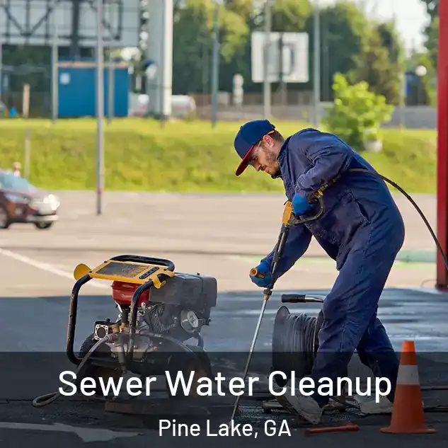  Sewer Water Cleanup Pine Lake, GA