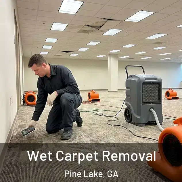  Wet Carpet Removal Pine Lake, GA
